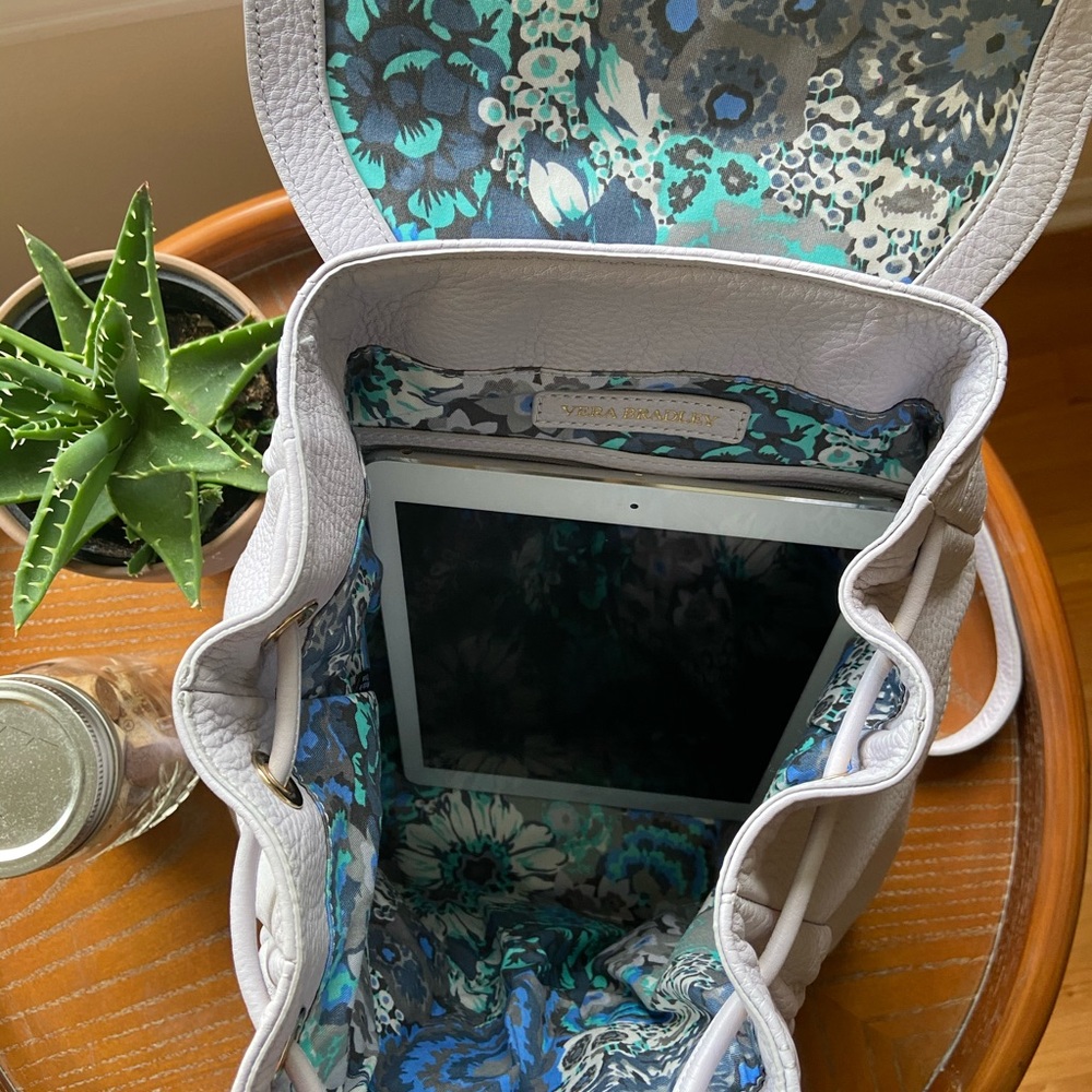 Vera Bradley Leather Backpack - Picture 10 of 10